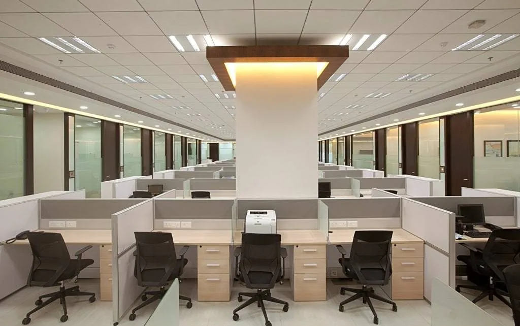 Open-plan workspace